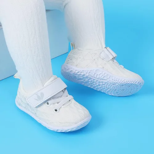 Miniatura 7 de FEETCITY Zapatillas de bebé para niños y niñas, zapatos de primera caminata, zapatos de cuna para recién nacidos, zapatos de meter