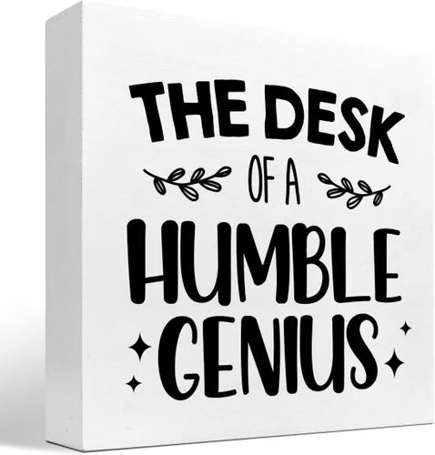 Miniatura 14 de Cartel con texto en inglés «A Day Without Spreadsheet is Like », divertido letrero de madera para oficina, caja de madera para decoración de estante