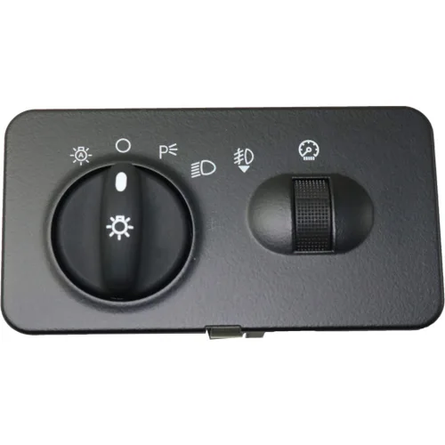 Para Ford F-250 / F-350 / F-450 / F-550 Super Duty interruptor de faros delanteros 2002 2003 2004 | Forma cuadrada | con faros automáticos y luces