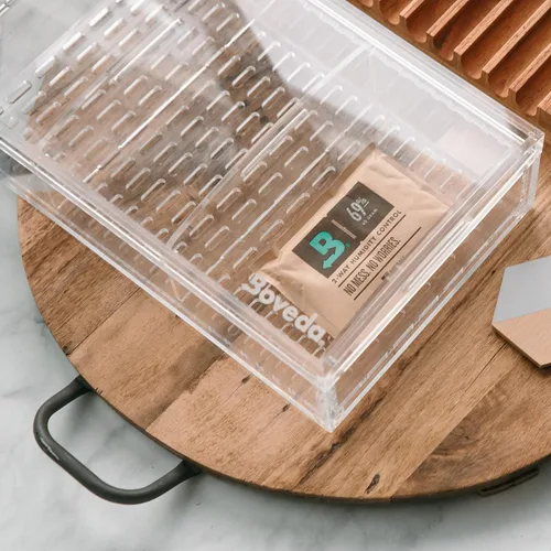 Miniatura 2 de Boveda Paquetes de control de humedad bidireccional al 69% para cajas de humidificadores de plástico y madera y bolsas con cierre hermético