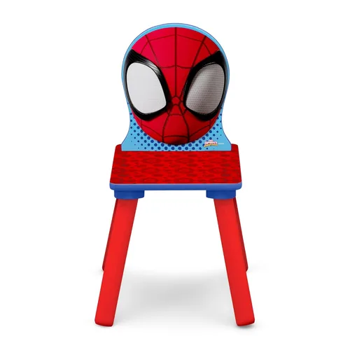 Miniatura 8 de Delta Children Marvel Spidey y sus sorprendentes amigos Juego de 3 piezas para cuarto de juegos infantil – Incluye mesa, silla y caja de juguetes