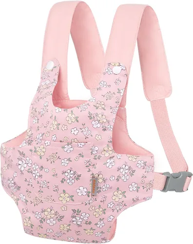 Miniatura 12 de GAGAKU Portabebés para Muñecas Bebé para Niñas Pequeñas y Niños Pequeños - Accesorios para Muñecas Bebé Reborn - Verde (Girasol)