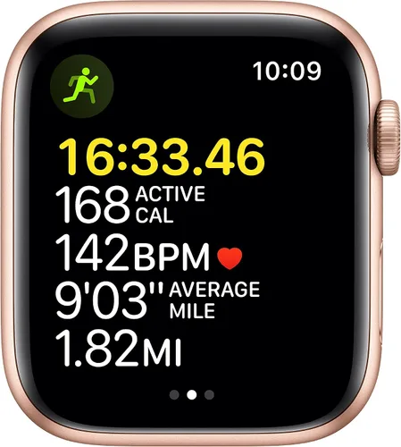 Miniatura 3 de Apple Reloj SE 1.732 in GPS Caja de Aluminio Oro - Correa Deportiva Starlight