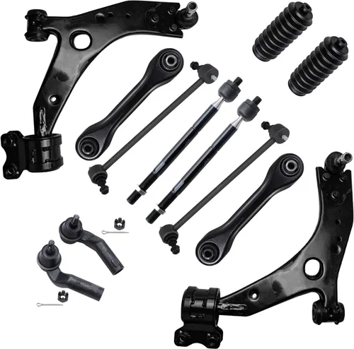 Miniatura 15 de Detroit Axle - Kit de extremo delantero para Ford 1998-2001 Explorer Mercury Mountaineer, 4 barras estabilizadoras delanteras y traseras, 2 brazos