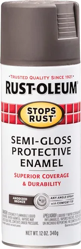 Miniatura 117 de Rust-Oleum 285092 - Pintura en aerosol para prevención del óxido, 12 onzas, transparente satinado Satinado claro