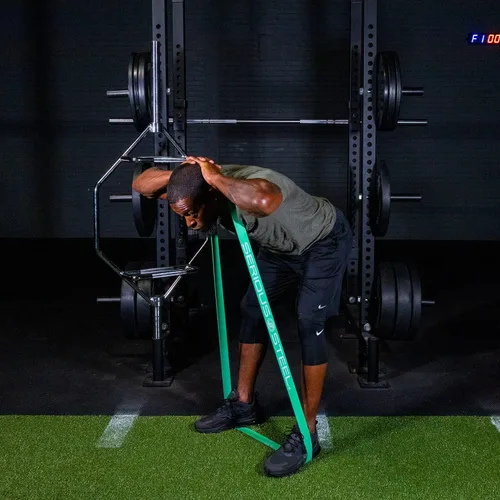 Miniatura 4 de SERIOUS STEEL FITNESS Banda asistida de 41 pulgadas, resistencia y estiramiento, bucle de asistencia de levantamiento de potencia y pull-up