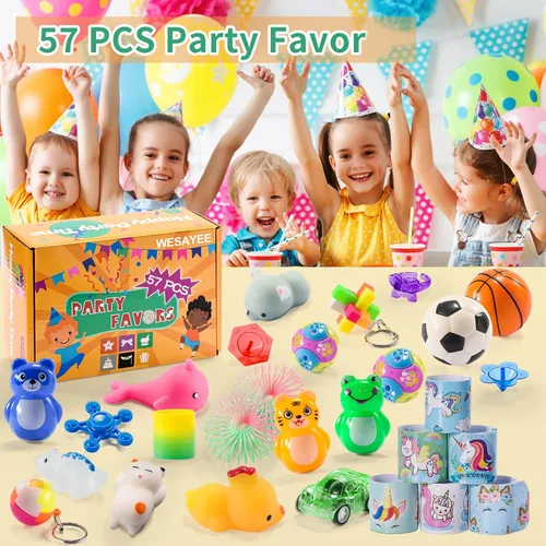Miniatura 2 de 57 piezas de cofre del tesoro para niños pequeños premios recuerdos de fiesta para niños 8-12 4-8 3-5 recompensas, caja del tesoro juguetes