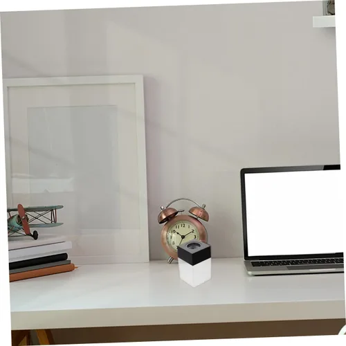 Miniatura 8 de VILLCASE Dispensador magnético de 2 piezas, dispensador de clip de plástico transparente, organizador de almacenamiento para escritorio, escuela