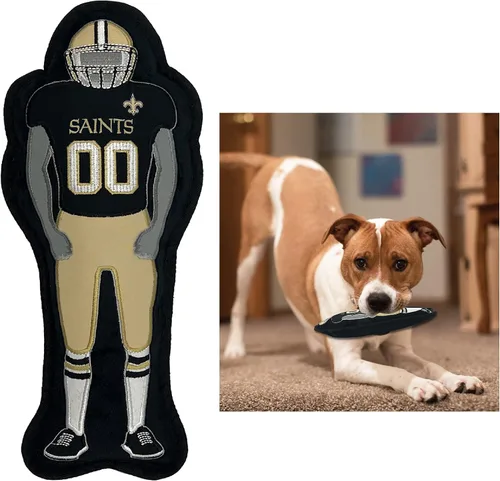 Miniatura 16 de Juguete para perros The 1st Ever Tough but Smooth NFL Buffalo Bills Football Athletes Player Tough Pet Toy. Un juguete para perros de alta calidad