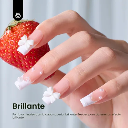 Miniatura 3 de Beetles - Esmalte de uñas en gel, 1 unidad de 0.5 onzas fluidas (15ml), extracción por remojo, arte de uñas, estética de manicura, bricolaje, curado
