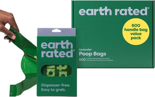 Miniatura 9 de Earth Rated® Bolsas de residuos de perro con asas (no en rollos), lavanda-aromatizado