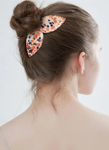 Miniatura 5 de 4 Piezas Creador de Moños Hábil Twist Francés Oreja de Conejo Retorcedor de Moños Flor Flexible Rápido Accesorios de Peinado para Mujeres Niñas