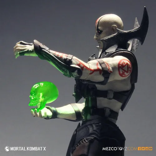 Miniatura 6 de Entertainment Earth Mortal Kombat X Series 2 Quan Chi - Figura de acción de 6 pulgadas