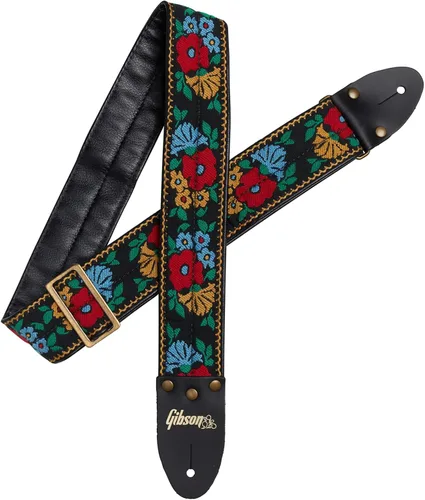 Gibson Correa de guitarra hecha a mano El Jardín