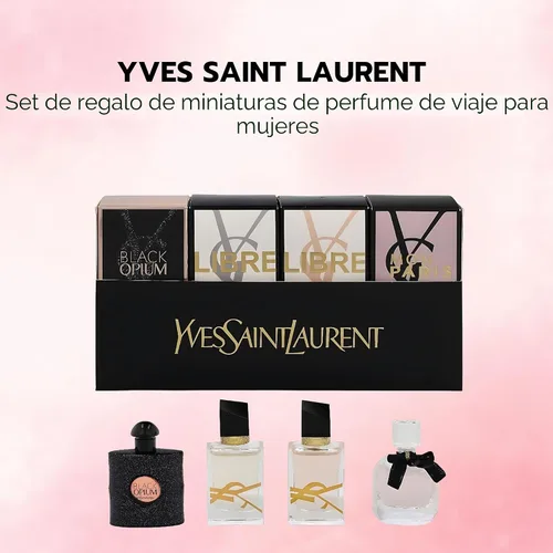 Miniatura 2 de Yves Saint Laurent YSL Perfume para mujer, set de viaje mini de 4 piezas variadas