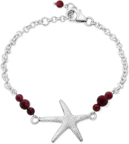 Miniatura 14 de Pulseras de plata de ley 925 con piedras preciosas para mujer, pulsera de piedra natal, pulseras minimalistas para mujer, pulsera de plata de ley