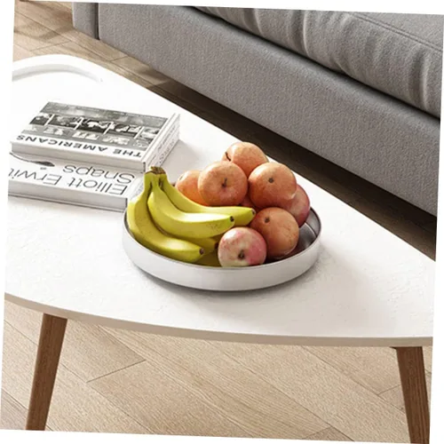 Miniatura 9 de Estante de almacenamiento giratorio de acero inoxidable Organizador de plato giratorio de cocina 1 pieza Bandeja de almacenamiento de especias Caja