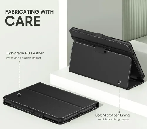 Miniatura 3 de MoKo - Funda compatible con la tablet Kindle Fire HD 8 y 8 Plus (10ª generación, versión de 2020), funda de soporte plegable y diseño delgado