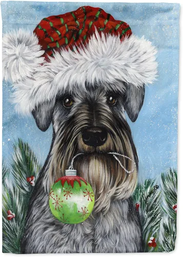 Miniatura 3 de Caroline's Treasures PPP3097CHF - Pijama de Navidad con diseño de bulldog francés para colgar en la pared, poliéster, tamaño de casa, multicolor