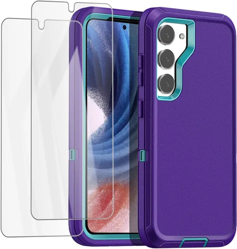 Miniatura 14 de AICase Funda para Galaxy S23 Funda Transparente (6.1"), Protección contra Caídas de Servicio Pesado Cuerpo Completo Resistente a Prueba de Golpes/A