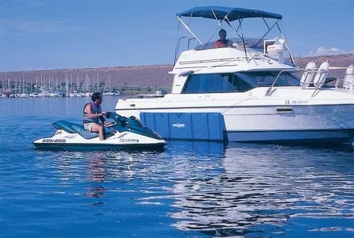 Miniatura 2 de Hull Hugr Guardabarros plegable para barco, azul, múltiple