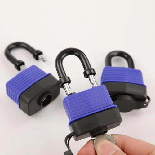 Miniatura 7 de SEPOX® 20 candados resistentes de 1.732 in y 1.75 pulgadas para exteriores con llave similar, cubierta resistente al agua, cerradura de acero