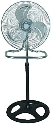 Miniatura 5 de Ventilador oscilante 3 en 1 (soporte + escritorio + ventilador de pared) ventilador oscilante de alta velocidad de 18 pulgadas de grado industrial