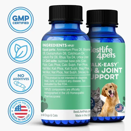 Miniatura 8 de Walk-Easy - Alivio del dolor y ayuda para la movilidad de gatos y perros, soporte natural de cadera y articulaciones para mascotas lesionadas