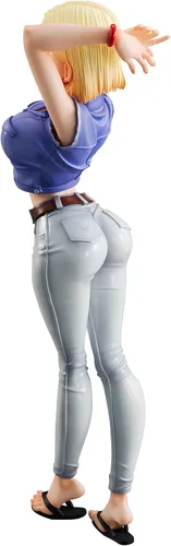 Miniatura 3 de Megahouse Dragon Ball DB Gals Android 18 Versión 3 Figura de PVC