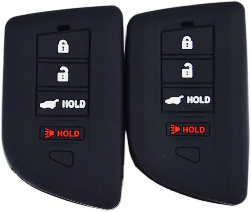 Miniatura 7 de Estuche cubierta protectora soporte de goma de silicona para llavero inteligente remoto para Acura MDX RDX Integra 2022 2023 2024 2025 72147-TYA-A21