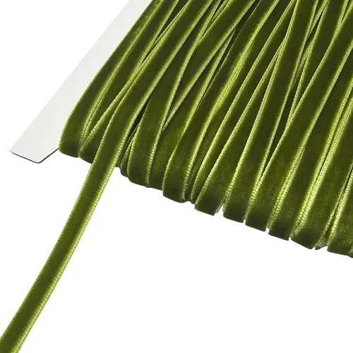 Miniatura 45 de Chenkou Craft Lotes de cinta de terciopelo verde de 25 yardas/rollo de 1 1/2 pulgadas a granel de Navidad (verde, 1 1/2 pulgadas)