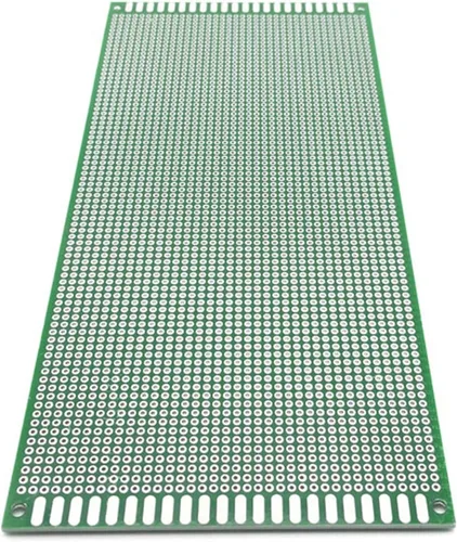 Miniatura 6 de Eagles 2 piezas de placa PCB de doble cara de 3.9 x 8.7 in, prototipo estañado DIY universal FR4 circuito impreso PCB placa protoboard PCB kit placa