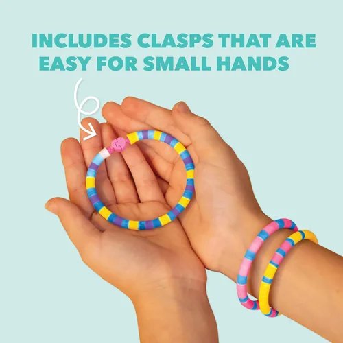Miniatura 7 de Colorspin - Kit eléctrico para hacer pulseras de la amistad, haz pulseras en minutos para cumpleaños y regalos de amistad, haz 15 pulseras, diseño