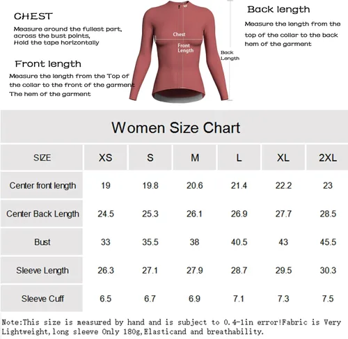 Miniatura 6 de Camiseta de ciclismo para mujer, manga larga, camisetas de ciclismo para mujer, camisetas de ciclismo transpirables con 4 bolsillos