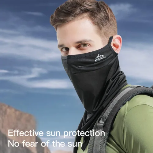 Miniatura 4 de Máscara facial de verano para motocicleta de hielo frío para hombre pasamontañas pañuelo para la cabeza para correr ciclismo pesca al aire libre