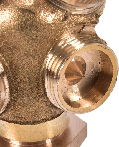 Miniatura 7 de 1 boquilla de nebulización de latón de 2 agujeros, pulverizador atomizador de alta presión, boquilla de manguera de agua para invernadero, 2