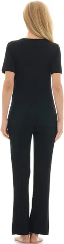 Miniatura 6 de Bearsland Conjunto de ropa de dormir de maternidad para mujer, pijama de lactancia materna