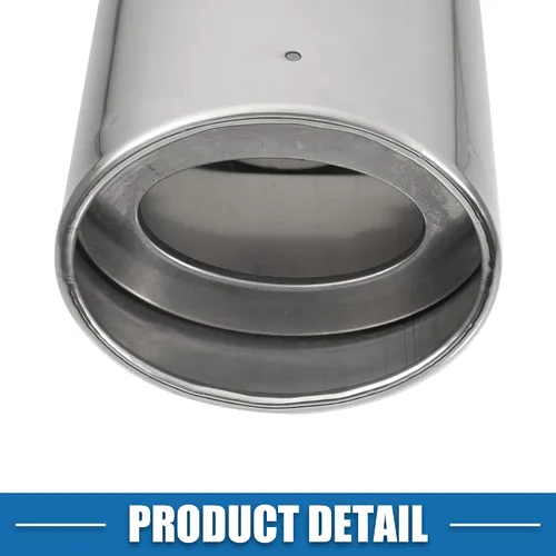 Miniatura 6 de Tubo de escape de entrada ajustable para automóvil, tubo de escape de 1.5 a 2.25 pulgadas para tubos de 2.24 x 1.26 pulgadas, salida de 5.24