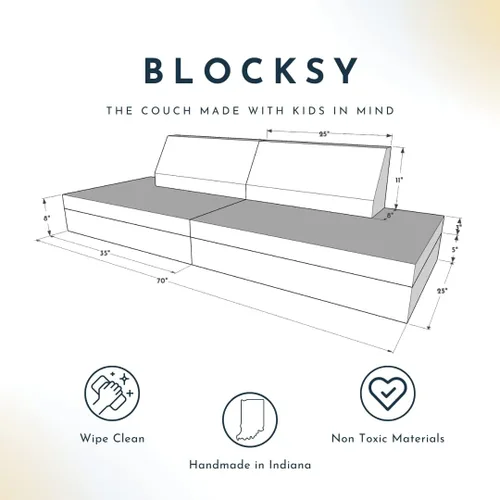 Miniatura 3 de Foamnasium Blocksy - Sofá infantil.