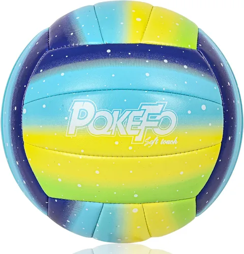 Miniatura 8 de Pelotas de voleibol suaves para interiores y exteriores para niños, jóvenes, adultos, ancianos, gimnasio, juegos de playa, jugar y entrenar