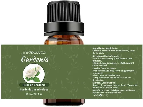 Miniatura 3 de Sedbuwza Juego de aceite esencial de Gardenia y Jazmín, aceite de fragancia de Gardenia y aceite de aroma de Jazmín para difusor, aromaterapia