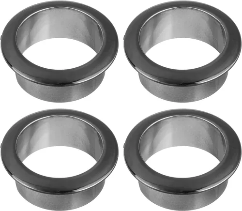 Miniatura 13 de uxcell 4 ojales de nailon de 0.98 pulgadas (0.984 in), cubierta de agujero para cable de plástico, organizador de cables para gabinete de escritorio