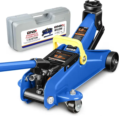 Miniatura 17 de DNA Motoring TOOLS-00234 Gato Hidráulico de Carretilla de Perfil Bajo para Servicio/Piso, Capacidad de 2 Toneladas (4000 libras), Rango de Elevación