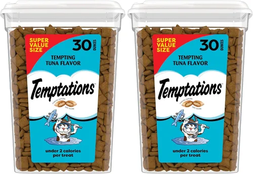 Miniatura 13 de Temptations Classic Premios Crujientes y Suaves para Gatos Sabor Atún Tentador, Envase de 30 oz