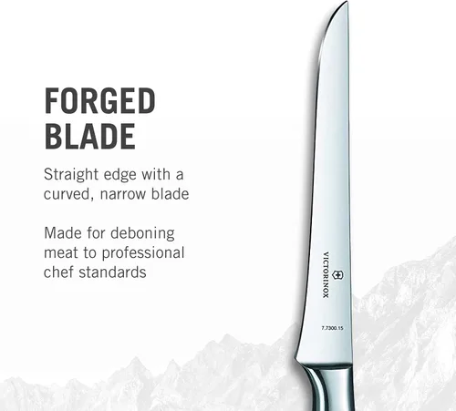 Miniatura 3 de Victorinox Grand Maitre - Cuchillo de cocina para cortar carne, cuchillo de cocina prémium para artículos esenciales de cocina del hogar, mango