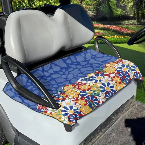 Miniatura 17 de Accesorios para carrito de golf, protector de toalla de asiento de carrito de golf, protector de toalla decorativo anti-caliente, para coche club