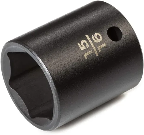 Miniatura 18 de TEKTON SID23025 Dado de impacto profundo de 6 puntos de 1 pulgada impulsor de 1/2 pulgada