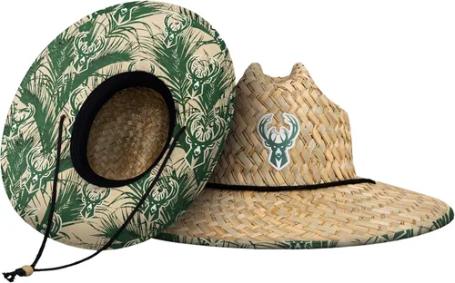 Miniatura 62 de FOCO - Sombrero de paja con logotipo de equipo universitario de NCAA y estampado floral para hombre TEAM LOGO
