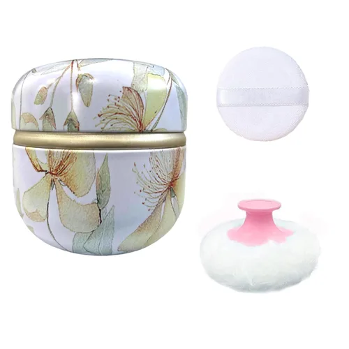 Miniatura 31 de Polvo Corporal y Contenedor para Polvo en Polvo, Polvo para Mujeres y Estuche de Polvo para Baño y Viaje (Abstracción)