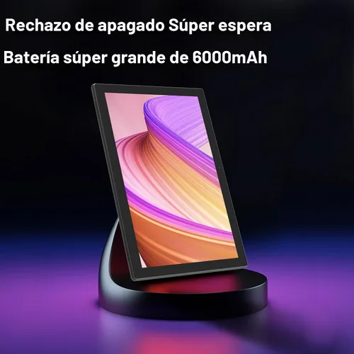 Miniatura 6 de Tableta 2 en 1, tabletas de 10 pulgadas Android 14, set de tableta con teclado, estuche, ratón, lápiz capacitivo, 8GB+64GB/1TB de expansión